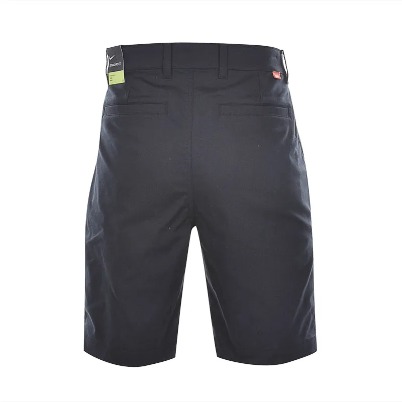 NIKE Dri-FIT UV Chino 10.5-Inch Men's Shorts (Black)