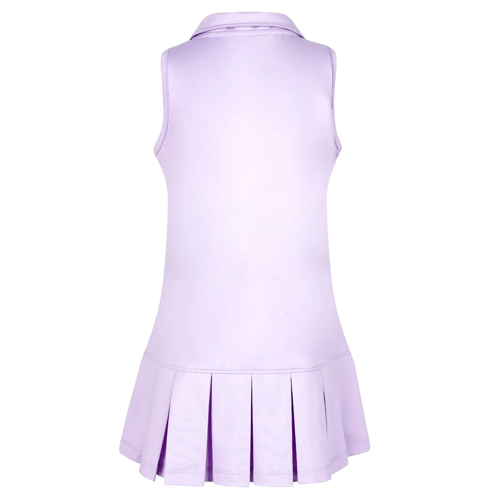 #Pansies in Paris Lavender Pleat Dress